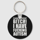 Search for i have autism key rings Therapy