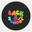 Search for new student stickers First day of school