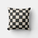 Search for black white checkered cushions Retro