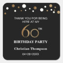 Search for 60th square stickers Sixtieth