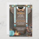 Search for turkey baby shower invitations For her