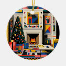 Search for pop art christmas tree decorations Geometric