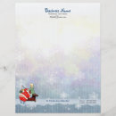 Search for santa letterhead stationery paper Xmas