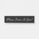Search for door signs Elegant