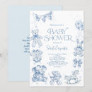 Search for co ed shower invitations Blue