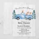 Search for truck baby shower invitations Woodland