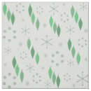 Search for retro christmas fabric Snowflakes