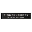 Search for job title name plates Elegant