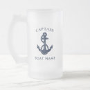 Search for blue beer glasses Boat captain
