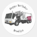 Search for garbage truck stickers Rubbish