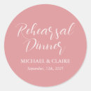Search for rehearsal wedding stickers Simple