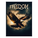 Search for freedoms posters Eagle