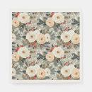 Search for red rose napkins Traditional