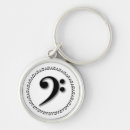 Search for bass clef key rings Music