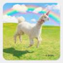 Search for alpacas stickers Rainbow