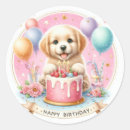 Search for labrador birthday stickers Puppy