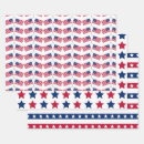 Search for 4th of july wrapping paper Usa