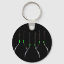 Search for party or event key rings Black