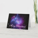 Search for galaxies of christmas cards Outerspace