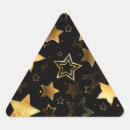 Search for triangles stickers Gold
