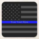Search for thin blue line coasters Us flag