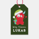 Search for christmas kids gift tags Green