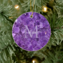 Search for amethyst gemstone christmas tree decorations Purple