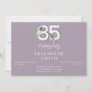 Search for lavender birthday invitations Floral