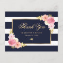 Search for blush pink and gold postcards Navy blue