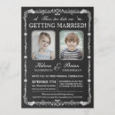 Search for old school invitations Chalkboard