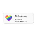 Search for pride return address labels Simple