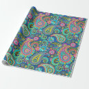 Search for pink paisley wrapping paper Blue