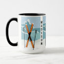 Search for snow skiing mugs Illustration