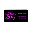 Search for cute skull return address labels For kids
