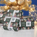 Search for soccer christmas wrapping paper Snowflake