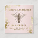 Search for honey bee business cards Apiary