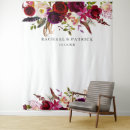 Search for floral wedding backdrops Burgundy