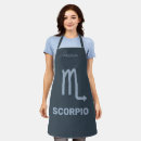 Search for astrology horoscopes aprons Scorpio
