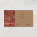 Search for brickwork business cards Stone