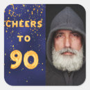 Search for 90 birthday stickers Blue