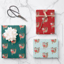 Search for sloth wrapping paper Festive