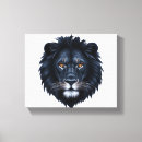 Search for black lion canvas prints Wildlife