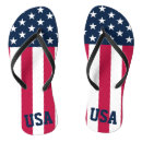 Search for 4th of july flipflops Patriotism