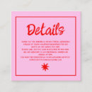 Search for retro wedding enclosure cards Details