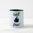 Search for well done mugs Thumbs up