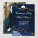 Search for blue and gold graduation invitations Graduate photo