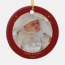 Search for my first home christmas tree decorations Baby photo