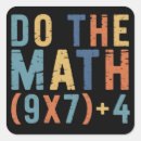 Search for do the math stickers Funny