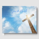 Search for christian funeral guest books Religious