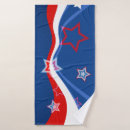 Search for red white and blue bath towels Patriotic